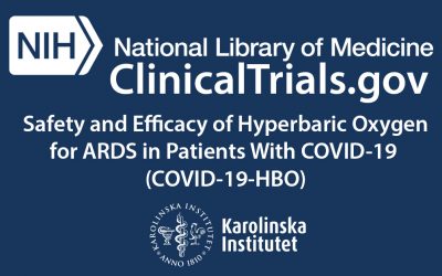 Safety and Efficacy of Hyperbaric Oxygen for ARDS in Patients With COVID-19 (COVID-19-HBO)