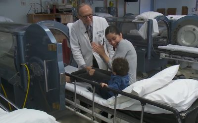 Morocco family travels 5,000 miles to visit Dr. Harch to receive HBOT for child drowning victim