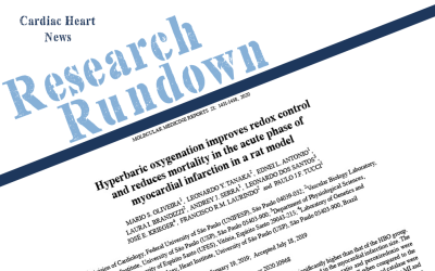 Research Rundown – Episode 21: Hyperbaric Oxygenation Improves Redox Control & Reduces Mortality in the Acute Phase of Myocardial Infarction in a Rat Model